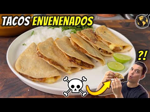 Como Hacer Tacos ENVENENADOS (Dorados) estilo ZACATECAS | Cocina Universal