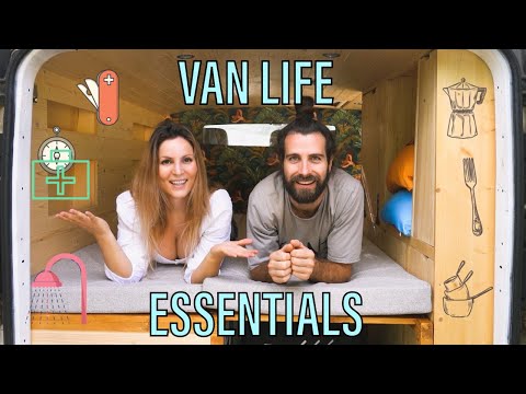 VAN LIFE ESSENTIALS for our OVERLAND ITALIAN adventure /  Items & Tools