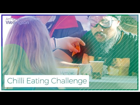 ARMAGEDDON EXPO 2021 Wellington - Chilli Eating Challenge [#APGLive]
