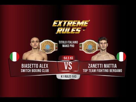 BIASETTO ALEX - Switch Boxing Club vs ZANETTI MATTIA - Top Team Fighting Bergamo