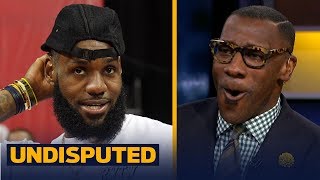 Shannon Sharpe reacts to LeBron's Lakers debut not part of opening night action | NBA | UNDISPUTED