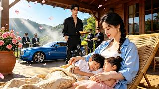 Mẹ đơn thân nuôi cặp song sinh, bất ngờ bé gái tự kỷ ôm gọi mẹ ở sân bay, nhìn mặt bé cô bật khóc!