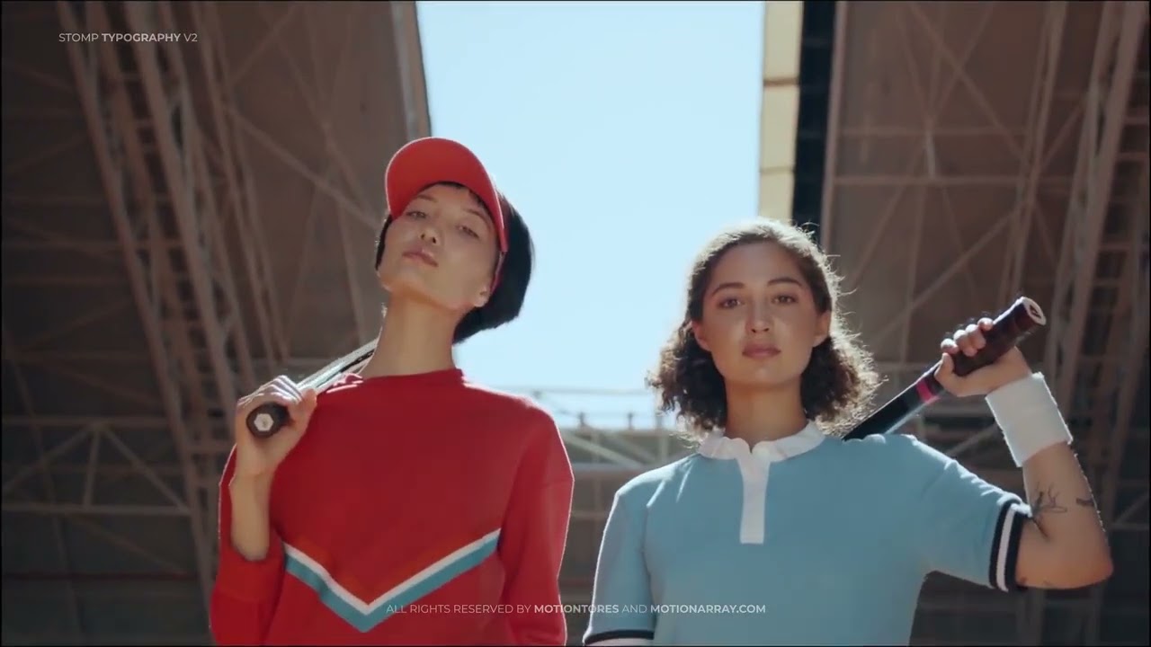 Stomp Typography Opener Final Cut Pro Templates