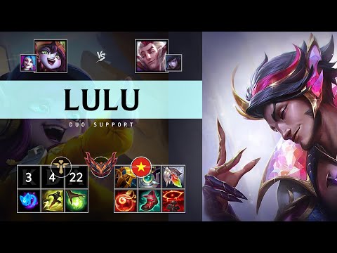 Lulu Support vs Rakan - VN Grandmaster Patch 25.S1.1