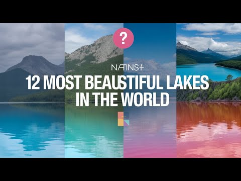 12 Beautiful Lakes in the World|Travel video