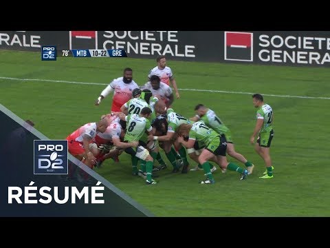 PRO D2 - Résumé Montauban-Grenoble: 15-22 - DF - Saison 2017/2018