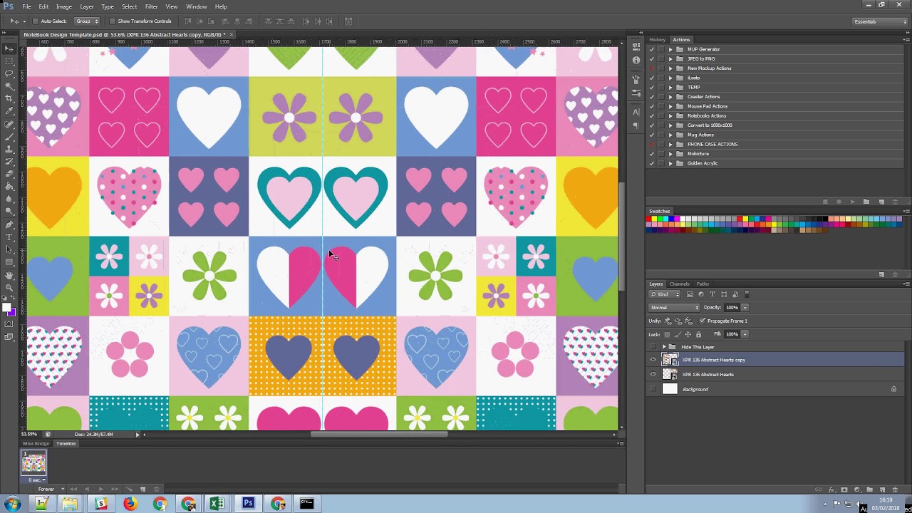 Using Notebook Design Template