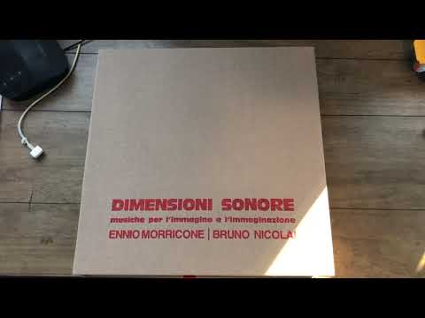 Unboxing - Ennio Morricone Bruno Nicolai Dimensioni Sonore Musiche Per L'Immagine 10LP Boxset