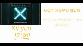 [HAN/ROM] |COLOUR CODED| Monsta X (몬스타엑스) - That’s a Foul/Unfair Love (반칙이야) Lyrics/가사