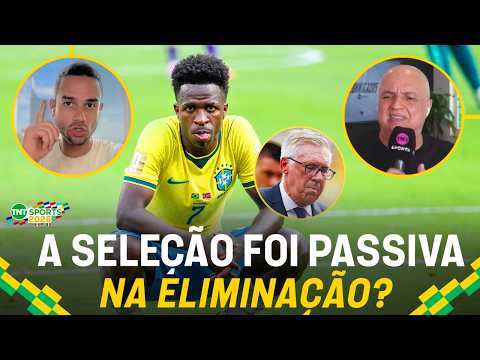 A ESTRATÉGIA DO ANCELOTTI PRA SELEÇÃO NÃO FUNCIONOU? DEBATEMOS AS FALHAS DO BRASIL NA ELIMINAÇÃO!