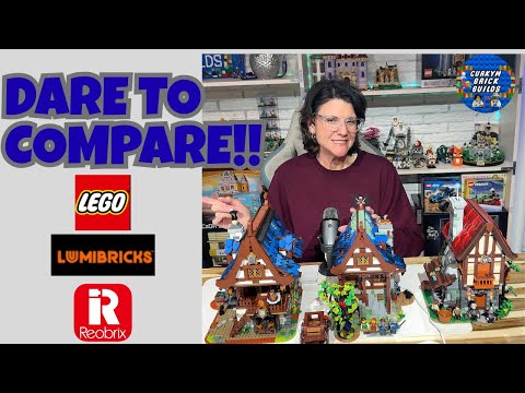 Which Medieval Build Is The Coolest LEGO, ReoBrix, or Lumibricks?