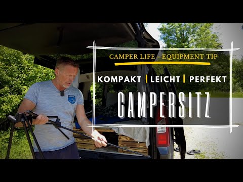 🟢 Kompakt & extrem leicht Camper Life -Campingstuhl-