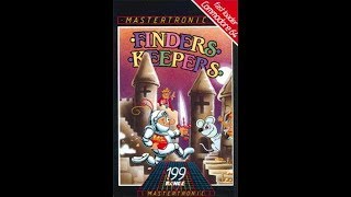 Finders Keepers (1985) - Commodore 64 Cassette C64 (Full Loading & Gameplay)