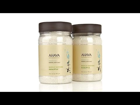 AHAVA Deadsea Mineral Bath Salt BOGO  Eucalyptus