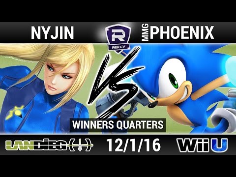 Smash Lounge 75 - Winners Quarters - Nyjin (ZSS, Sheik) vs MMG | Phoenix (Sonic)