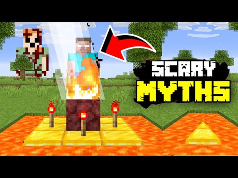 Testing Scary Minecraft Myths That Are Actually Real (Part3)