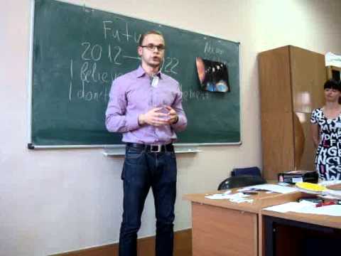 Toastbusters 27.06.2012 Table Topic Speaker Dmitry Trapeznikov
