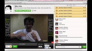 Mike Viola - StageIt 8/28/13 - Open Mikeless Beatles Sides