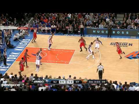 Deron Williams hits a Career-High 8 3-pointers vs Jeremy Lin the Knicks