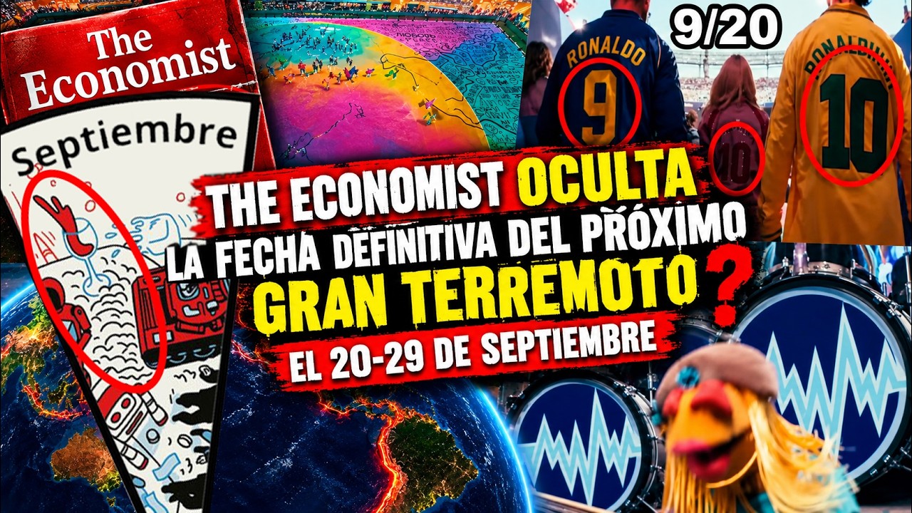 THE ECONOMIST OCULTA LA FECHA DEFINITIVA DEL PRÓXIMO GRAN TERREMOTO EL 20-29 DE SEPTIEMBRE?