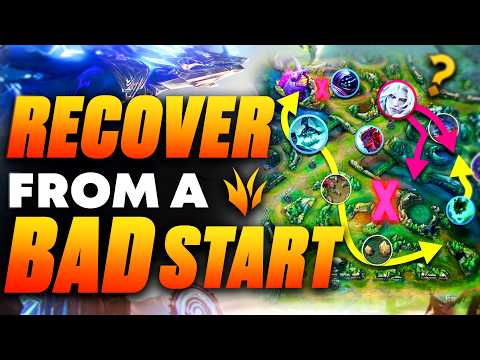 How To Recover From A TERRIBLE Start As A Jungler! (Step By Step Comeback Guide)