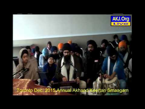 037 Toronto Dec. 2015 Saturday Morning - Bh. Iqbal Singh Jee Mohali