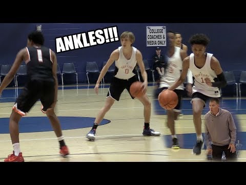 Jason Williams Son, Jaxon Williams TOYING WITH DEFENDER! Corey Sawyer & Raptors Elite SHOW OUT!