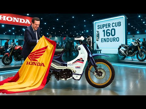 2026 NEW HONDA SUPER CUB 160 ENDURO OFFICIALLY INTRODUCED!! - "OG" SUPER CUB WITH DAKAR RALLY VIBES!