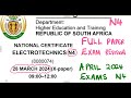 Electrotechnics N4 April 2024 MEMO Mathszoneafricanmotives Mathwithlightone