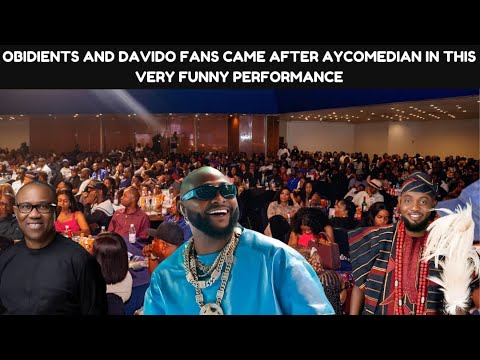 AY, Davido, Peter Obi & Obidients gist gets D crowd laughing & rolling on D floor FT KelvinSapp