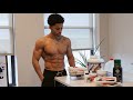 WHAT I EAT TO GET SHREDDED | Full Day of Eating, Cooking & Training On a Cut