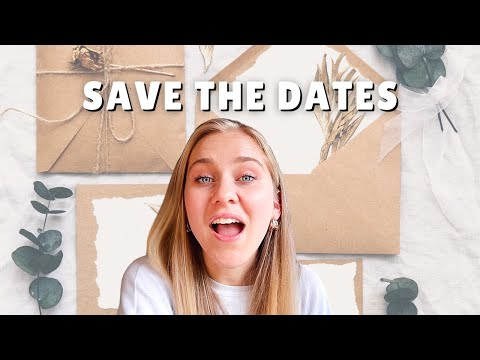 What Do You Need for Save the Dates? | My Save the Date Mistakes and What I Learned