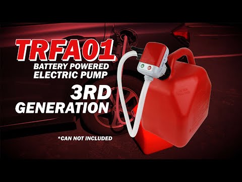TERA PUMP 3RD GENERATION TRFA01 - Battery Powered Fuel Transfer Electric Pump
