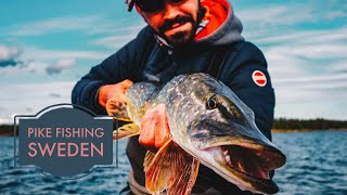 preview picture of video 'Pike fishing - Sweden 2018 - Arkosund fishing lodge'