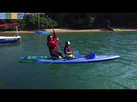 Anna and Ella's Single Use Plastic Paddleboard Adventure
