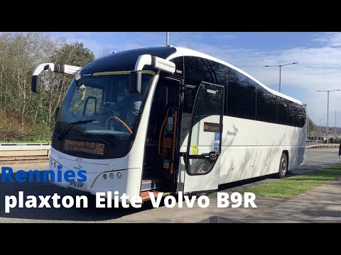 Rennies plaxton elite volvo B9R 53717 (SP61 ABF) service:X60