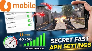 U Mobile 5G APN Settings 2025 | Boost Speed Up to 50Mbps