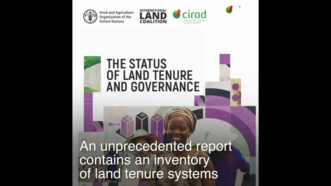 Access to land: 1 billion people at risk – A report raises the alarm