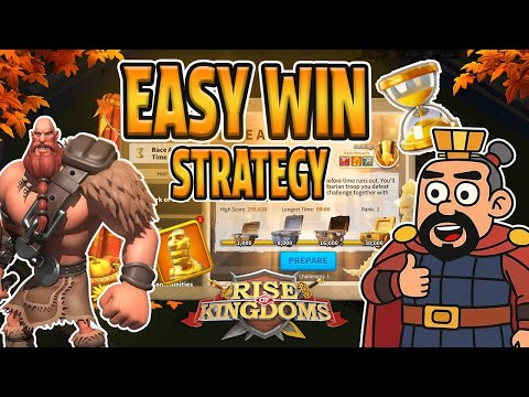 Race Against Time Guide — Easy Top 1-3 | Rise of Kingdoms (RoK)