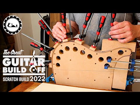 GGBO 2022 scratch build guitar episode 7