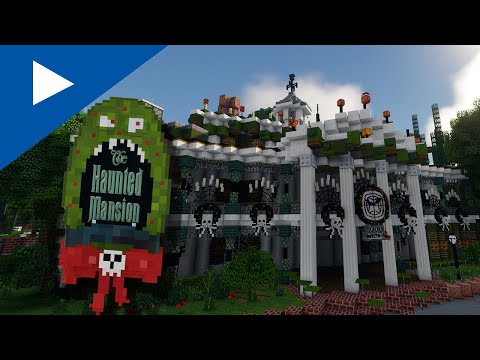 Mouskegamer - Minecraft Disneyland Haunted Mansion Holiday (NEW 2020 Edition!)