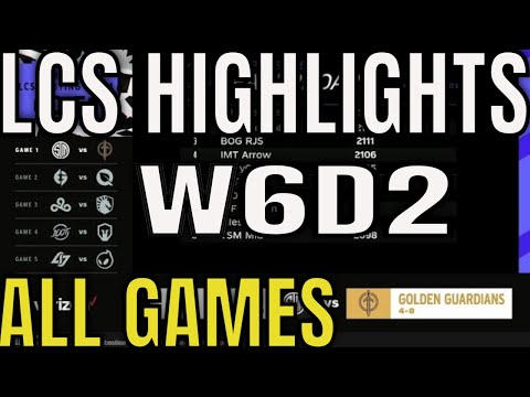 LCS Highlights ALL GAMES W6D2 Summer 2022 | Week 6 Day 2