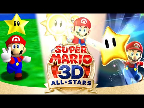 Super Mario 3D All-Stars - Full Game 100% Walkthrough (All Games)
