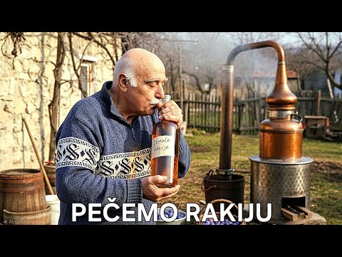 DRAGI PEČE RAKIJU! NIKAD PIJANIJI! *napio se presnom rakijom*