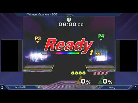 SSS 11.2 SSBM - bonfire10 (Sheik) vs. Wjang (Ganondorf) - Melee WQF