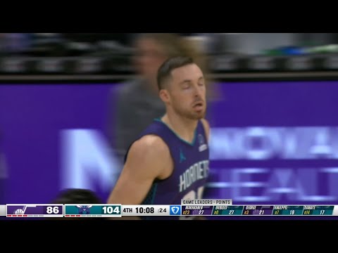 Pat Connaughton with his first 3-pointers as a Hornet - 11/2/25