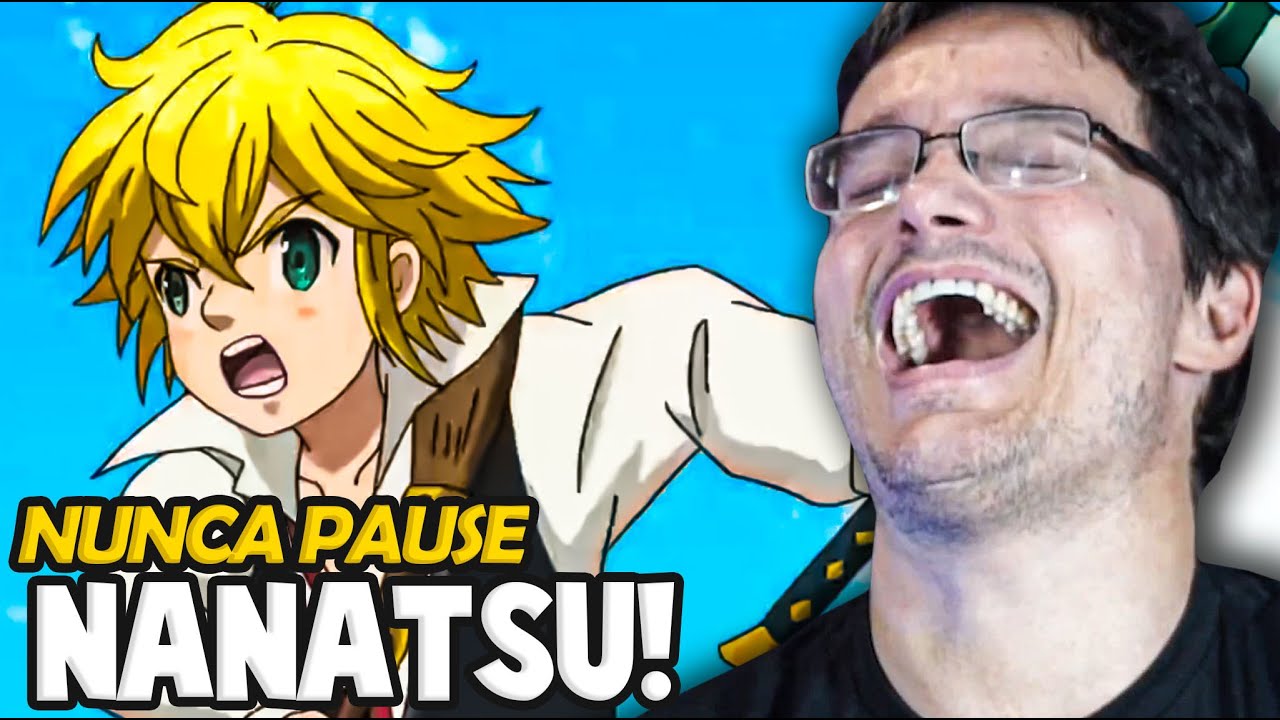 REACT NUNCA PAUSE NANATSU NO TAIZAI! Análise Mil Grau ( ZUEIRA ANIME ) @Tio_San