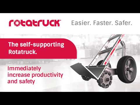 Award Winning Rotatruck - Self Supporting Handtruck / Trolley