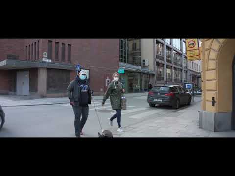 Sweden, walking in Uppsala