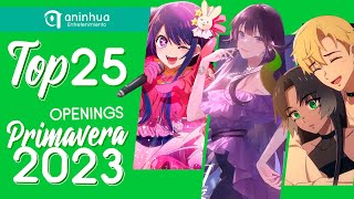 Download lagu Top 25 Anime, Donghua & Aenimeisyeon Openings Primavera 2023 - Spring 2023 mp3